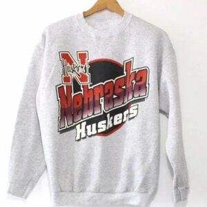 University Of Nebraska Huskers NCAA Crewneck Sweatshirt Shirt Sweater